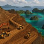 Foto ilustrasi pertambangan nikel di kawasan Raja Ampat.