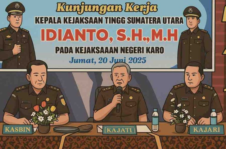 Kajati Sumut Idianto SH MH (Ilustrasi/ Supremasi.id)
