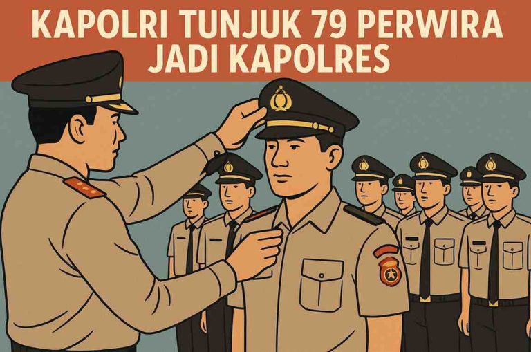 Ilustrasi pengangkatan Kapolres (Supremasi.id)