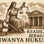 Ilustrasi Keadilan sebagai Jiwanya Hukum (Supremasi.id)
