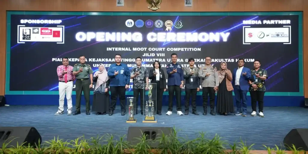 Perebutkan Piala Kajati Sumut dan Dekan, Fahum UMSU Resmi Gelar IMCC Jilid VIII Selama 5 Hari